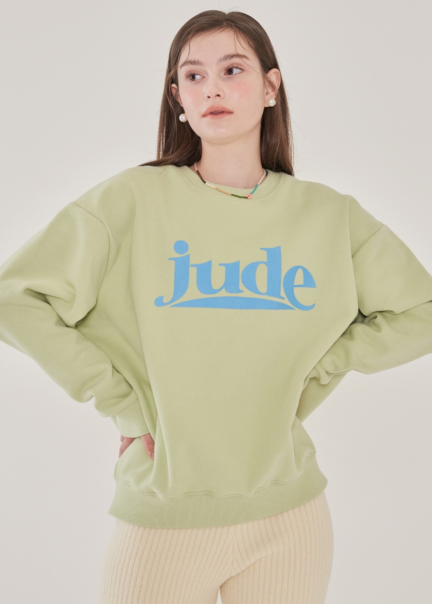Ball jude logo loose-fitting Sweatshirt lime