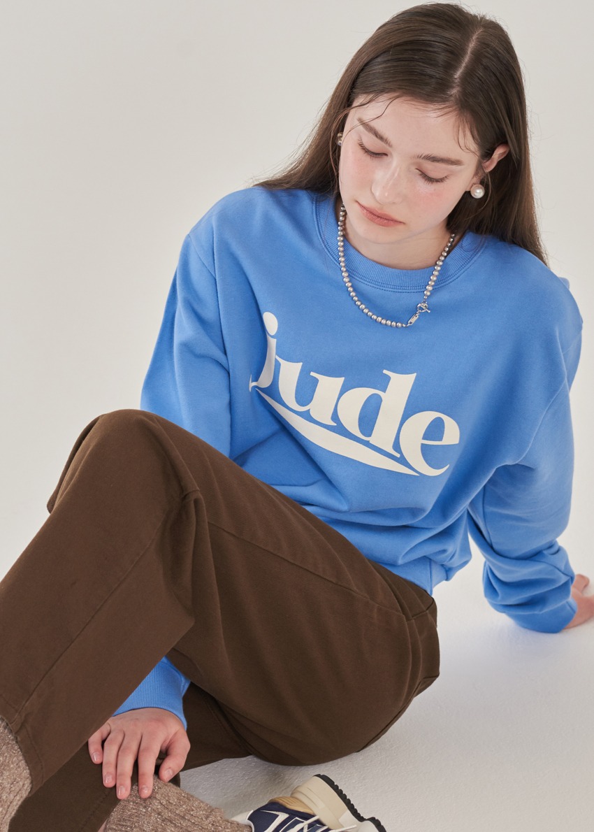 Ball Jude logo shot Sweatshirt baby blue